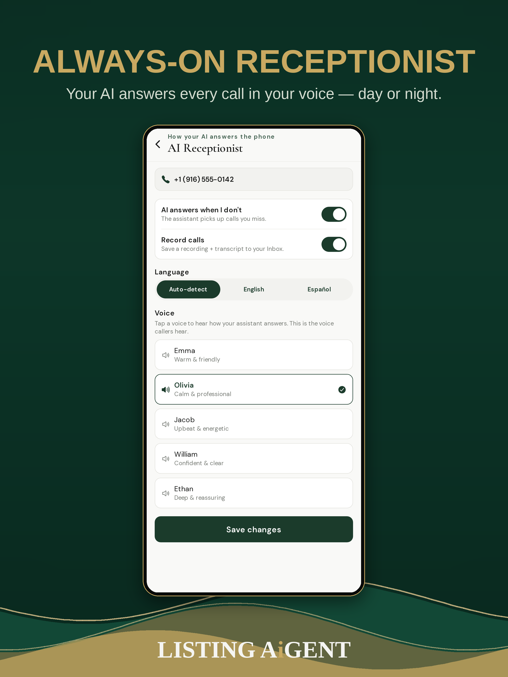 Always-On AI Receptionist